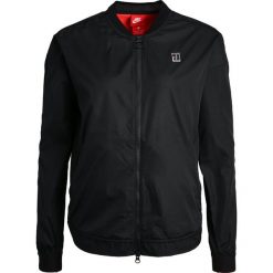Nike Performance BOMBER EOS Kurtka sportowa black/hot punch/white. Czarne bomberki damskie Nike Performance, xs, z materiału. W wyprzedaży za 359,20 zł.