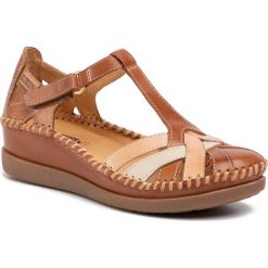 Półbuty PIKOLINOS - W8K-0732C1 Brandy. Pomarańczowe półbuty damskie Pikolinos, bez wzorów, ze skóry, eleganckie, bez obcasa, na obcasie, bez zapięcia. Za 469,00 zł.