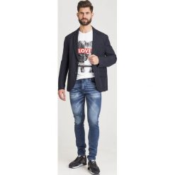 MARYNARKA Armani Exchange. Szare marynarki męskie Armani Exchange, m, bez wzorów, z wiskozy. Za 485,00 zł.