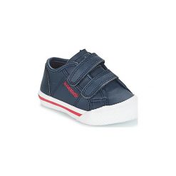 Buty Dziecko Le Coq Sportif DEAUVILLE-INF WINTER SPORT. Niebieskie trampki dziewczęce le coq sportif, bez wzorów, bez zapięcia. Za 134,30 zł.