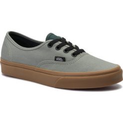 Tenisówki VANS - Authentic VN0A2Z5IV4T1 (Gum)Shadow/Trekking Grn. Zielone półbuty damskie Vans, bez wzorów, z gumy, bez zapięcia. W wyprzedaży za 239,00 zł.
