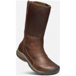 Keen Kozaki Damskie Presidio Ii Boot Wp W, Tortoise Shell, 38. Brązowe buty sportowe damskie marki Keen, na zimę, eleganckie, bez obcasa, bez zapięcia. W wyprzedaży za 630,00 zł.