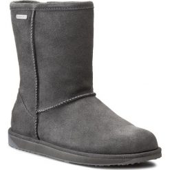Buty EMU AUSTRALIA - Paterson Lo W10771 Charcoal. Szare buty zimowe damskie EMU Australia, z gumy. W wyprzedaży za 519,00 zł.