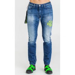 JEANSY EMPORIO ARMANI. Jeansy męskie Emporio Armani, m, bez wzorów. W wyprzedaży za 1047,20 zł.