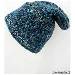 Czapka Hand Made No. 027 / beanie / szydło. Szare czapki damskie Pakamera. Za 99,00 zł.