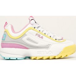 Fila - Buty Disruptor Cb Low. Buty sportowe damskie Fila, bez wzorów, ze skóry ekologicznej, sportowe. W wyprzedaży za 379,90 zł.