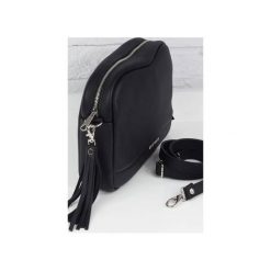Skórzana FXX black classic. Czarne torebki klasyczne damskie Fabiola, w paski, ze skóry, klasyczne, duże, bez dodatków. Za 216,00 zł.