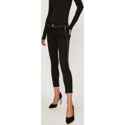 Morgan - Jeansy Rock. Czarne jeansy damskie Morgan, s, bez wzorów, z elastanu. W wyprzedaży za 219,90 zł.