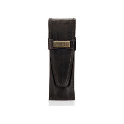 SKÓRZANE ETUI NA PIÓRO/PIÓRNIK SOLIER SA12 CIEMNY BRĄZ. Etui męskie Solier, ze skóry. Za 39,00 zł.