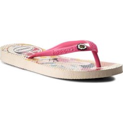 Japonki HAVAIANAS - H.K Disney Cool Cf 41302876509 Beige/Pink. Różowe sandały dziewczęce Havaianas, z tworzywa sztucznego, bez zapięcia. Za 89,00 zł.