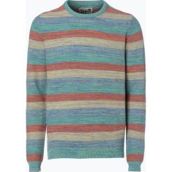 Swetry klasyczne męskie: DENIM by Nils Sundström – Sweter męski, biały
