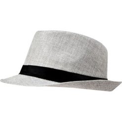 Letni Męski Kapelusz, Jasno-Szary Trilby z Czarnym Paskiem CPAPJNSKAPELUSZ4. Szare kapelusze męskie Pako Jeans, bez wzorów, ze splotem, klasyczne. Za 29,00 zł.