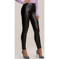 Czarne Legginsy Yseraya. Czarne legginsy damskie Renee, xl, bez wzorów. Za 49,99 zł.