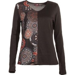 Koszulka w kolorze szarobrązowo-czarnym. Czarne koszulki damskie Coline, xl. W wyprzedaży za 49,95 zł.