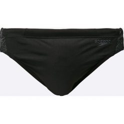 Speedo - Kąpielówki. Czarne kąpielówki męskie marki Speedo, z poliesteru. W wyprzedaży za 89,90 zł.