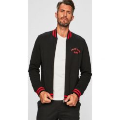 Calvin Klein Jeans - Bluza. Czarne bluzy męskie Calvin Klein Jeans, m, bez wzorów, z elastanu, z kapturem, bez rękawów, bez kaptura. W wyprzedaży za 339,90 zł.