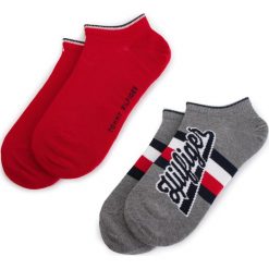 Zestaw 2 par niskich skarpet unisex TOMMY HILFIGER - 392001001 Middle Grey Melange 758. Skarpetki damskie TOMMY HILFIGER. Za 44,99 zł.