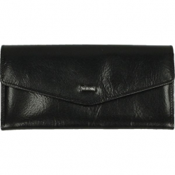 Portfel - EN-335 P NERO. Szare portfele damskie Venezia, ze skóry. Za 199,00 zł.