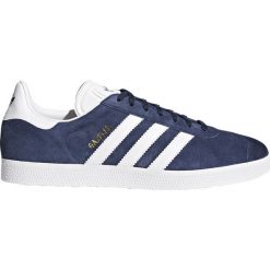 Adidas Originals Gazelle Tenisówki Niebieski. Niebieskie trampki męskie adidas Originals, bez wzorów, ze skóry, bez zapięcia. Za 412,95 zł.