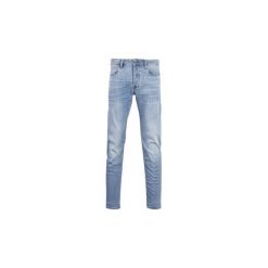 Jeansy slim fit G-Star Raw 3302 SLIM. Niebieskie jeansy męskie G-Star RAW, m, bez wzorów, retro. Za 359,20 zł.