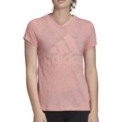 ADIDAS MUST HAVES WINNERS > FL4196. Koszulki damskie Adidas, l, bez wzorów, z bawełny, klasyczne, bez kołnierzyka. Za 119,99 zł.