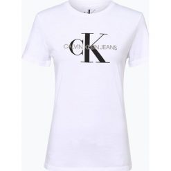 T-shirty damskie: Calvin Klein Jeans – T-shirt damski – Heather, czarny