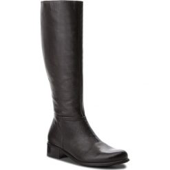 Kozaki LASOCKI - 8484-01 Black. Czarne buty zimowe damskie Lasocki, ze skóry, na obcasie. Za 349,99 zł.