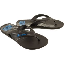 RIDER 11331 STRIKE OLE THONG AD 21020 black/black/grey, klapki męskie japonki. Szare kapcie męskie Rider, bez wzorów. Za 69,90 zł.