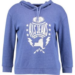 Bluzy rozpinane damskie: H.I.S Bluza z kapturem twilight blue