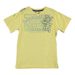 T-shirty chłopięce: Koszulka w kolorze żółtym
