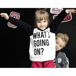 Bluzy dziewczęce: bluza SWEATSHIRT MILKY