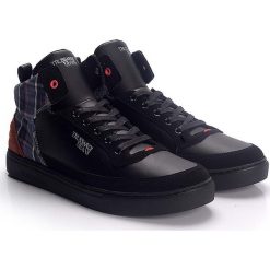 Trussardi Jeans Sneakersy "High Top". Sneakersy męskie Trussardi, bez zapięcia. Za 359,00 zł.