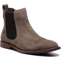 Sztyblety KAZAR - Fineus 35323-02-11 Grey. Szare sztyblety męskie Kazar, ze skóry. Za 569,00 zł.