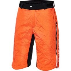 Szorty kolarskie "Zero 0.6 II" w kolorze pomarańczowym. Pomarańczowe spodenki i szorty męskie Protective, xl, w paski. W wyprzedaży za 264,95 zł.