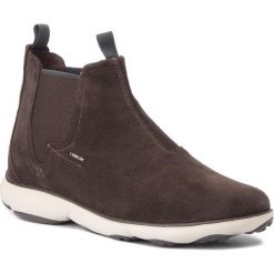 Sztyblety GEOX - U Nebula A U84D7A 00022 C6024 Dk Coffee. Brązowe sztyblety męskie Geox, z materiału. Za 599,00 zł.