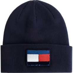 Czapka TOMMY HILFIGER - Swap Your Patch Beanie AW0AW06187 413. Niebieskie czapki damskie TOMMY HILFIGER, bez wzorów, z bawełny. W wyprzedaży za 139,00 zł.