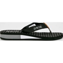 Big Star - Japonki. Czarne klapki damskie BIG STAR, bez wzorów, z gumy, bez obcasa. W wyprzedaży za 39,90 zł.