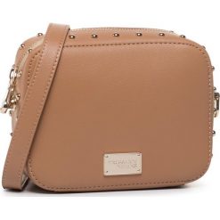 Torebka TRUSSARDI JEANS - Dafne Camera Bag 75B00865 W085. Pomarańczowe listonoszki damskie Trussardi Jeans, bez wzorów, z jeansu, bez dodatków. W wyprzedaży za 259,00 zł.