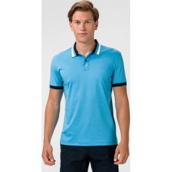 BOSS Phillipson 67 Polo Koszulka Niebieski. Niebieskie podkoszulki męskie Boss, xxl, bez wzorów, z bawełny, bez rękawów. Za 411,95 zł.