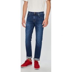Tommy Hilfiger - Jeansy Denton. Niebieskie jeansy męskie z dziurami marki TOMMY HILFIGER. Za 399,90 zł.