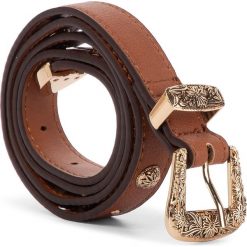 Pasek Damski LIU JO - Cintura 2 Cm Trittic A19211 E0031 Bran 81154. Pomarańczowe paski damskie Liu Jo, w paski, ze skóry ekologicznej. Za 299,00 zł.