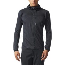 Ciepła bluza polarowa męska ADIDAS Terrex CD1467. Bluzy męskie Adidas, m, w kratkę, z polaru, z kapturem, bez rękawów, z kapturem. W wyprzedaży za 259,00 zł.