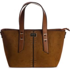 Bessie London torebka brązowa. Pomarańczowe torebki klasyczne damskie Bessie London, bez wzorów, vintage, bez dodatków. Za 239,00 zł.