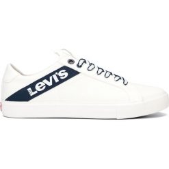 Levi's Woodward Tenisówki Biały. Białe trampki męskie Levi's®, bez wzorów, ze skóry, bez zapięcia. Za 288,95 zł.
