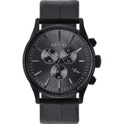 Biżuteria i zegarki męskie: Zegarek męski Black Gator Nixon Sentry Chrono Leather A4051886