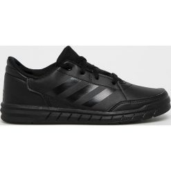 Adidas - Buty dziecięce AltaSport K. Czarne trampki chłopięce Adidas, bez wzorów, z materiału, sportowe, bez zapięcia. W wyprzedaży za 129,90 zł.