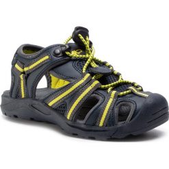 Sandały CMP - Aquarii 2.0 Hiking Sandal 30Q9664 Antracite/Cedro 44AK. Szare sandały chłopięce CMP, ze skóry ekologicznej, bez zapięcia. W wyprzedaży za 109,00 zł.
