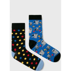 Medicine - Skarpetki Basic (2-pack). Skarpetki damskie MEDICINE, bez wzorów, z elastanu. Za 29,90 zł.