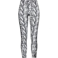 Legginsy z nadrukiem we wzór skóry węża bonprix biel wełny z nadrukiem. Białe legginsy damskie bonprix, z nadrukiem, z wełny. Za 54,99 zł.