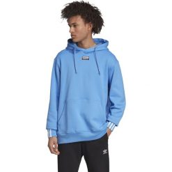 Adidas Originals R.Y.V. Bluza Niebieski. Niebieskie bluzy męskie adidas Originals, xxl, z nadrukiem, z bawełny, bez kołnierzyka, bez rękawów, bez kaptura. Za 335,95 zł.